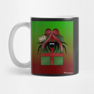 Christmas Present Spider (From: Bitey tag/Background) Mug